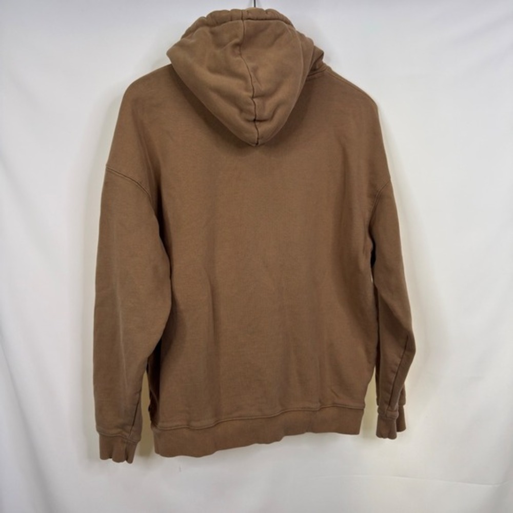 Disney Three Little Pigs Graphic Hoodie Brown‎ Pullover Sweatshirt Size M - Picture 4 of 8